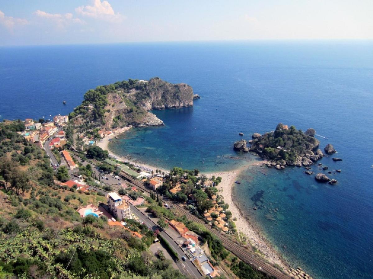 Greek Theater - Sea View Apartment Taormina Eksteriør billede